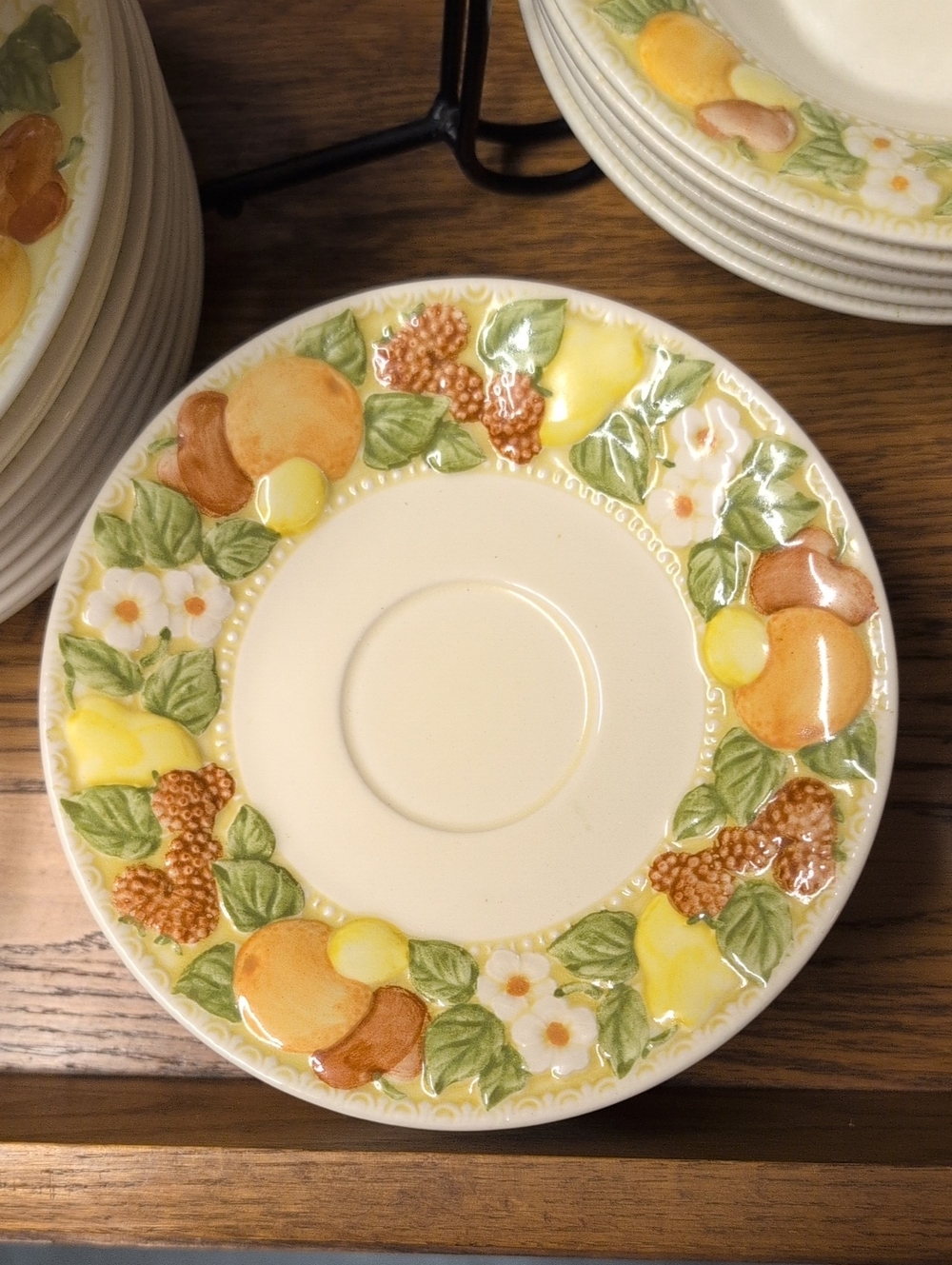 Vernon Ware By Metlox Saucer